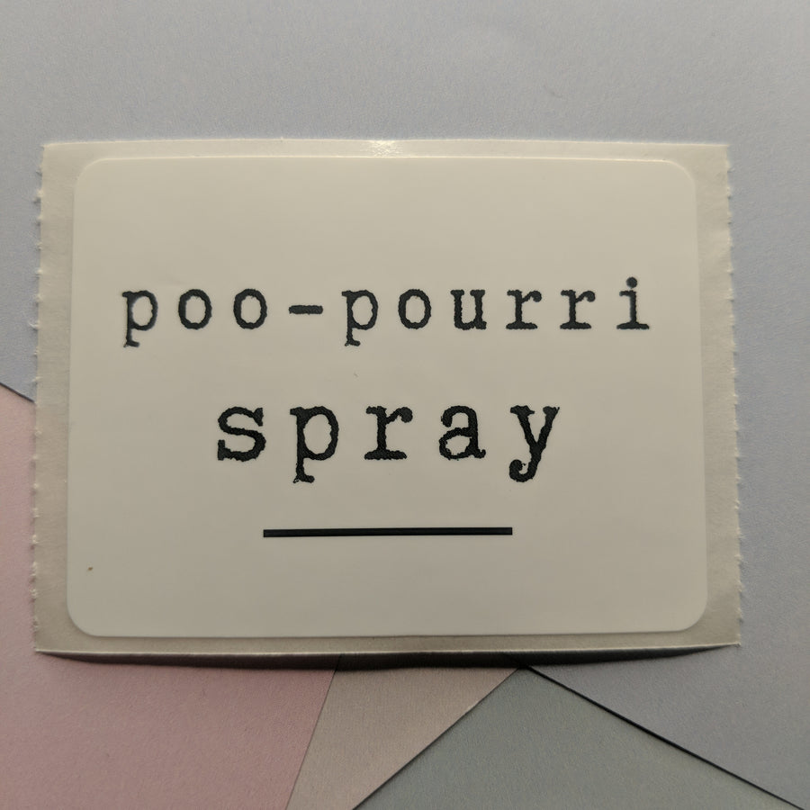 Poo-pourri Spray B&W