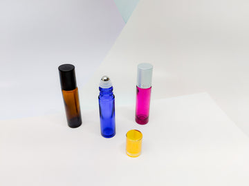 10ml Amplified Glass Roller Bottle